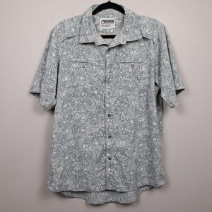Mountain Khakis Inlet snap down short sleeve shirt-M